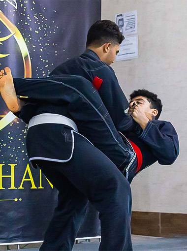 اعضای جوجیتسو تیم لبخند